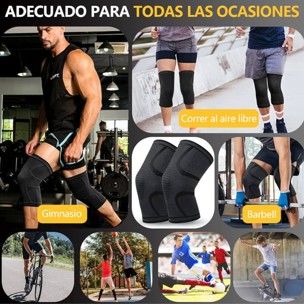 Rodillera PowerFlex – Soporte activo, alivio inmediato
